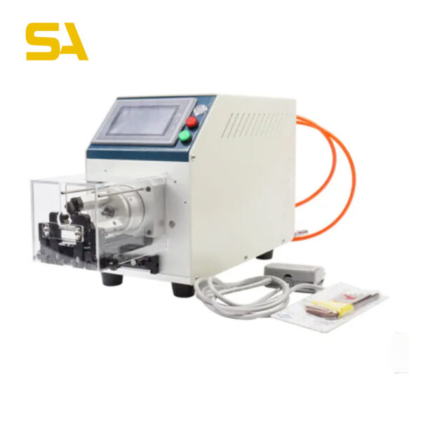 Máy tuốt cáp đồng trục bán tự động cho cáp sạc và cáp nguồn SA-B6806