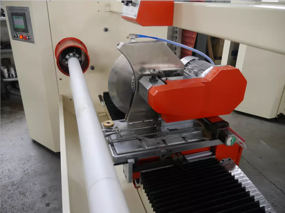 Máy cắt băng điện PVC dòng tự động