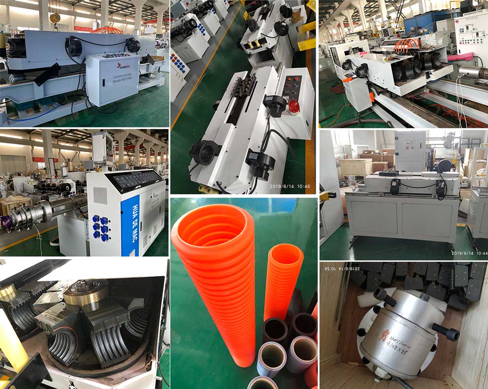 Quy trình sản xuất của dây chuyền đùn ống nhựa