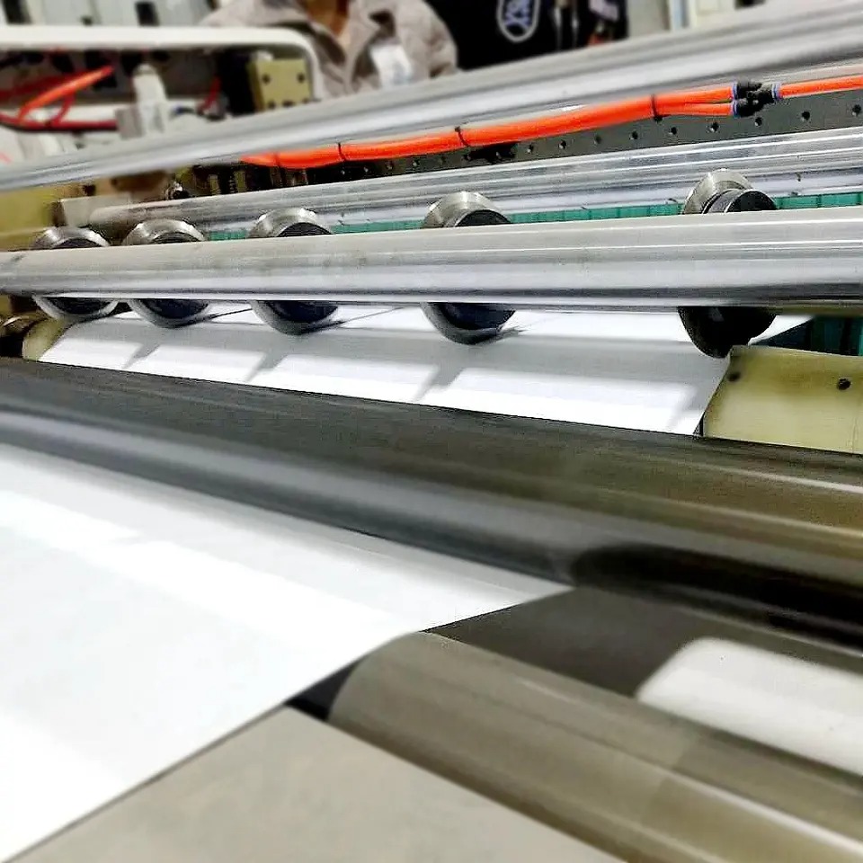 Máy cắt cuộn giấy, cuộn màng nhựa thành tấm 1100/1400