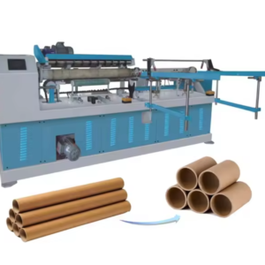 Máy Cắt Ống Giấy Đa Dao Tự Động nạp phôi